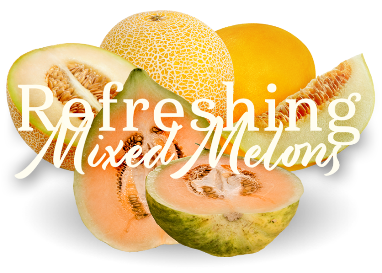 Fresh Mixed Melons Majesty Five Crowns Marketing