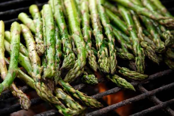 food bbq grilled asparagus